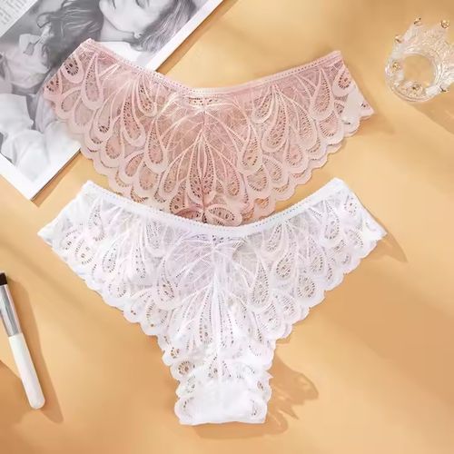 🔥Best Selling Lady Panties Women's Underwear Low-rise Sexy Lace Briefs for Women
