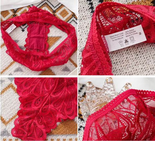 🔥Best Selling Lady Panties Women's Underwear Low-rise Sexy Lace Briefs for Women