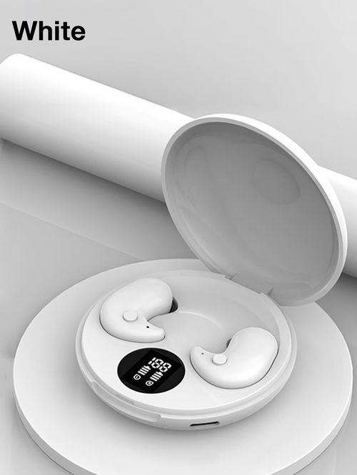 Wireless Earbuds Portable In-Ear Waterproof Running Sleep Headphones Noise Cancelling Stereo Sound Fashionable JL