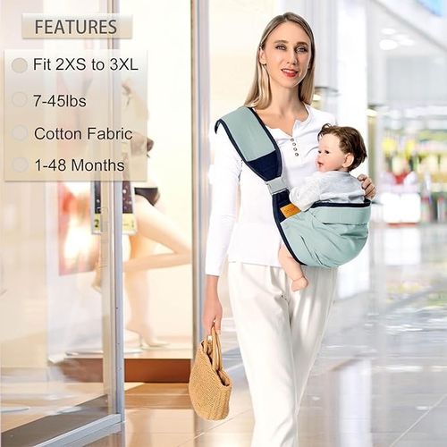 🔥🔥Lightweight Baby Carriers With Adjustable Shoulder Strap For Infants Toddlers Multifunctional And Simple Front Hug Portable