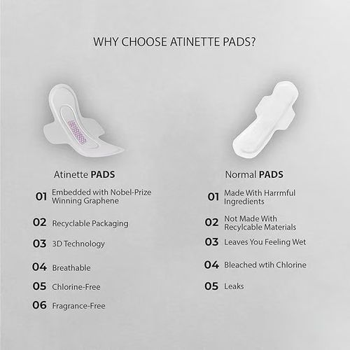 2 pack 12-hour dry 280mm sanitary napkin with breathable layer
