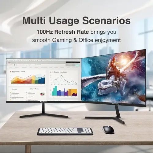27 Ultra-Slim Monitor | 1080P 99% sRGB | FreeSync & Built-in Speakers 1000 sales