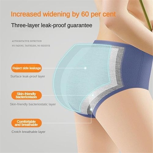 🔥3 pack--Best Seller High Waist Leak proof panties