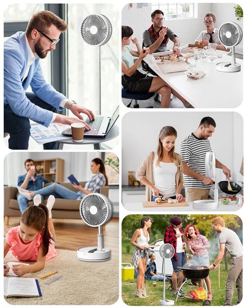 🔥🔥2025 FOLDOUT2-IN-1PORTABLE TABLETOP&FLOOR FAN🔥🔥