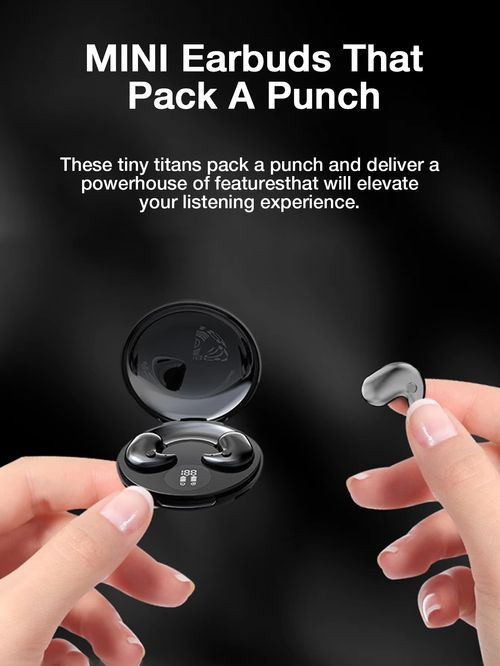 Wireless Earbuds Portable In-Ear Waterproof Running Sleep Headphones Noise Cancelling Stereo Sound Fashionable JL