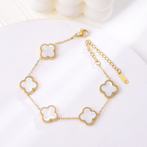 Buy One Get One Free-leaf Clover Flower Bracelet