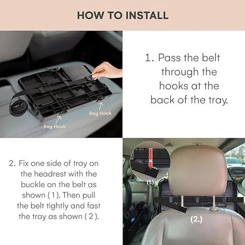 🔥🔥Multifunctional Car Back Seat Folding Tray🔥🔥