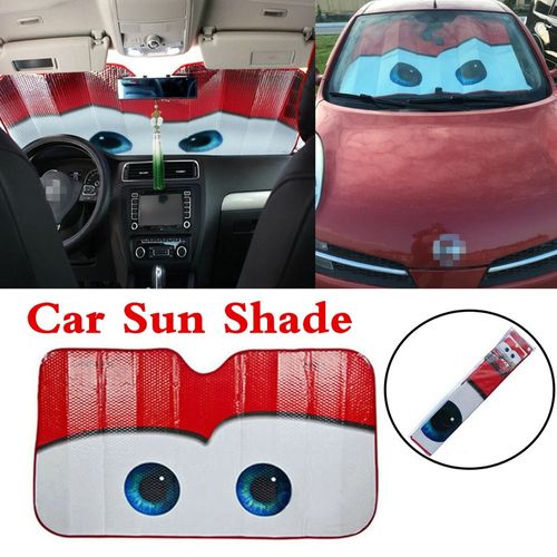 🔥Hot Pixar Cars Lightning Front Car Windshield Sun Shade