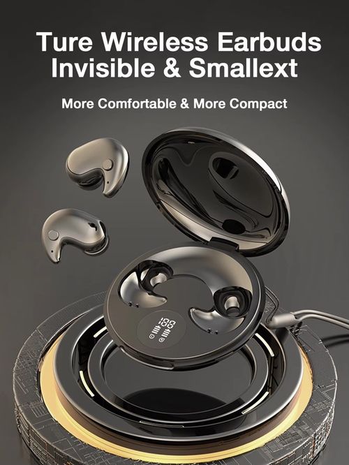 Wireless Earbuds Portable In-Ear Waterproof Running Sleep Headphones Noise Cancelling Stereo Sound Fashionable JL