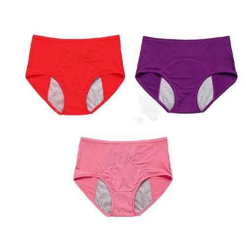🔥3 pack--Best Seller High Waist Leak proof panties