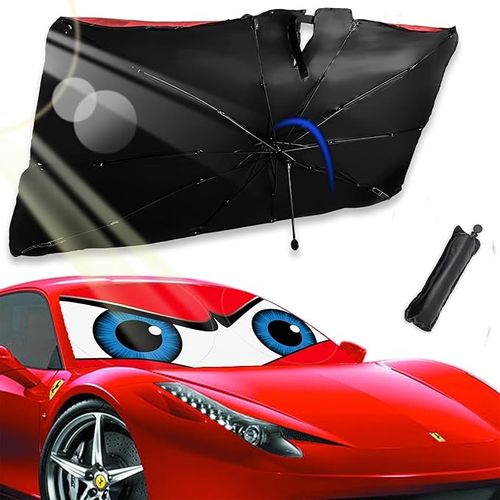 🔥Hot Pixar Cars Lightning Front Car Windshield Sun Shade
