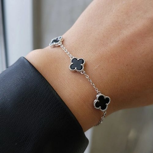 Buy One Get One Free-leaf Clover Flower Bracelet