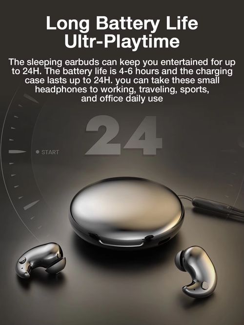 Wireless Earbuds Portable In-Ear Waterproof Running Sleep Headphones Noise Cancelling Stereo Sound Fashionable JL