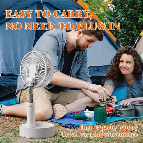 🔥🔥2025 FOLDOUT2-IN-1PORTABLE TABLETOP&FLOOR FAN🔥🔥