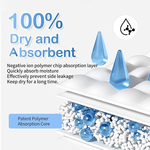 2 pack 12-hour dry 280mm sanitary napkin with breathable layer