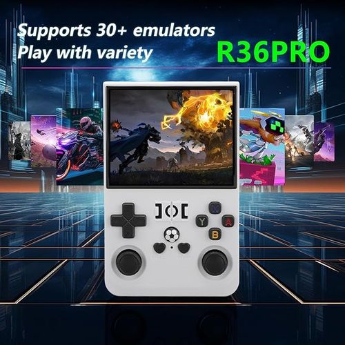 R36S Retro Handheld Game Console Pro, 70000+ Classic Games Portable Handheld Game Console 128GB