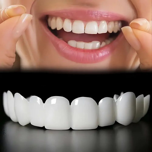 Buy one get two free Natural Denture Set | Food-Grade Resin | Comfort Fit for Men & Women