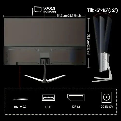 27 Ultra-Slim Monitor | 1080P 99% sRGB | FreeSync & Built-in Speakers 1000 sales