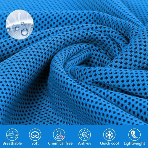 4 Pack！Cooling Towel,Soft Breathable Chilly Towel