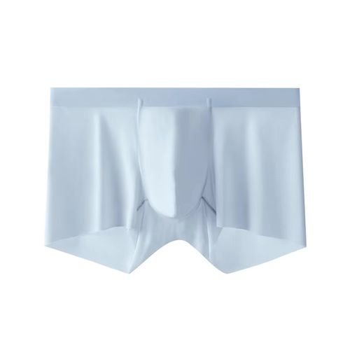 2025 Men's ice silk underwear quick-drying seamless boxer briefs breathable sports