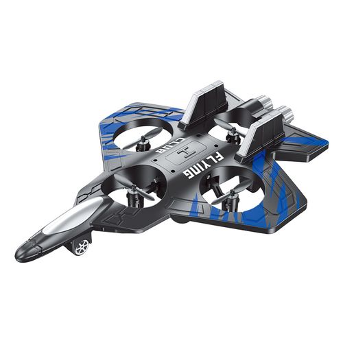 Remote control aircraft drone gravity glider fixed height drop resistance foam special effects colorful lighting four-axis