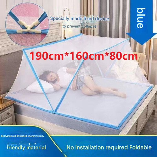 Convenient folding mosquito net without installation