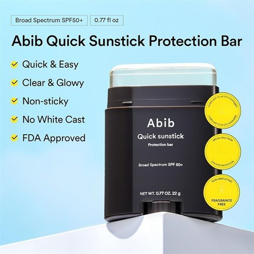 Abib Quick Sunstick Protection Bar,Nourishing, Shining, Soft and Careful