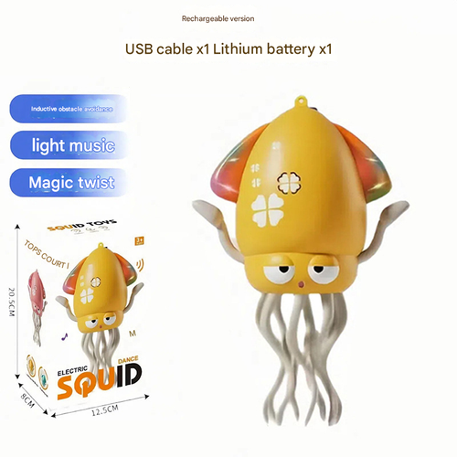 Magical dancing octopus toy automatic sensing obstacle avoidance dancing octopus decompression toy
