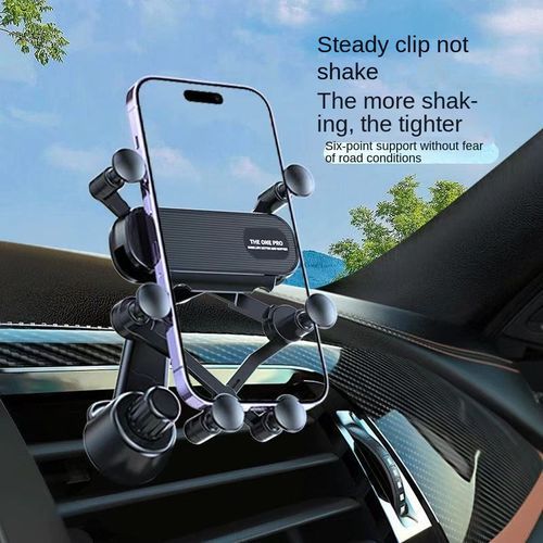 Car phone holder 360 degree rotation, 6 claws, super stable