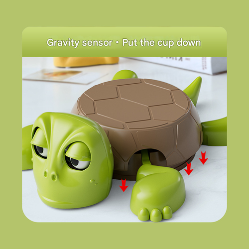 Tik same style funny creative turtle coaster press staring turtle desktop ornaments funny toys