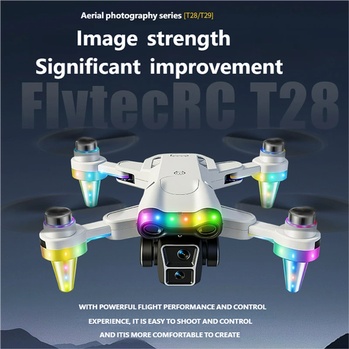 Smart Dual-Camera Drone with Auto Hover