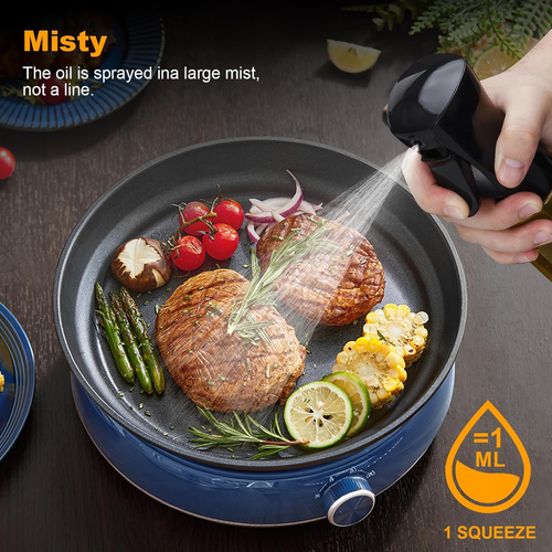 2 pieces Premium Olive Oil Spray Bottle – Healthy Cooking Made Easy