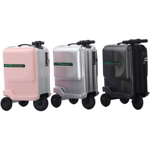 Smart Rideable Electric Suitcase – 20 inches Powered Travel Luggage Scooter
