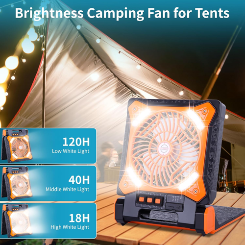 Solar Fan Power — Cool Air + Backup Energy