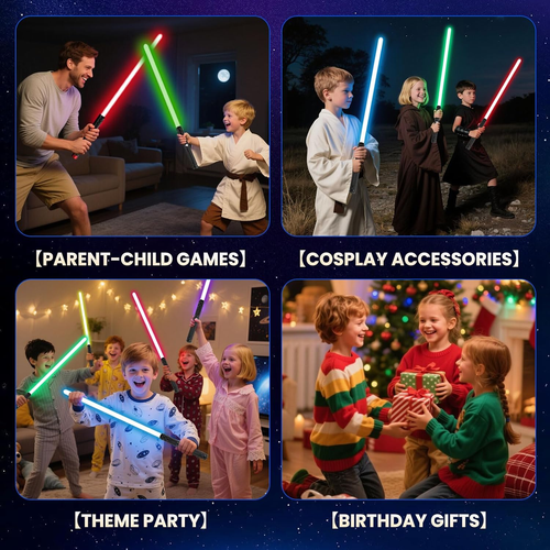Premium RGB Metal Lightsaber – 16 Colors & Sound