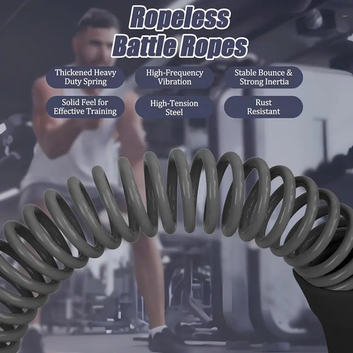 2Pieces Cordless Battle Rope – Full Body Workout Anywhere