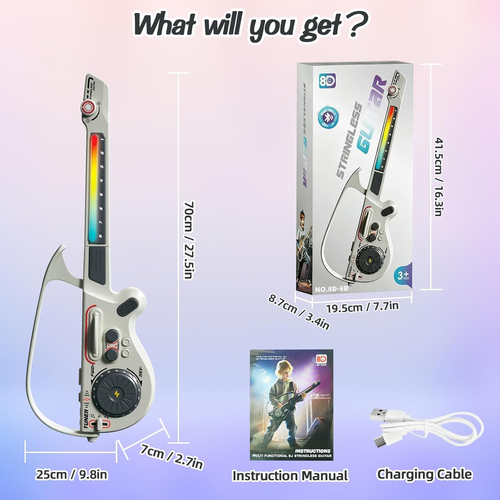 Smart Stringless Guitar for Kids – Play, Learn & Shine