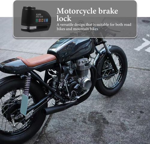 Waterproof Motorcycle Disc Brake Lock with Alarm