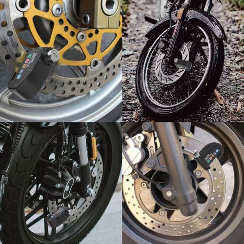 Waterproof Motorcycle Disc Brake Lock with Alarm