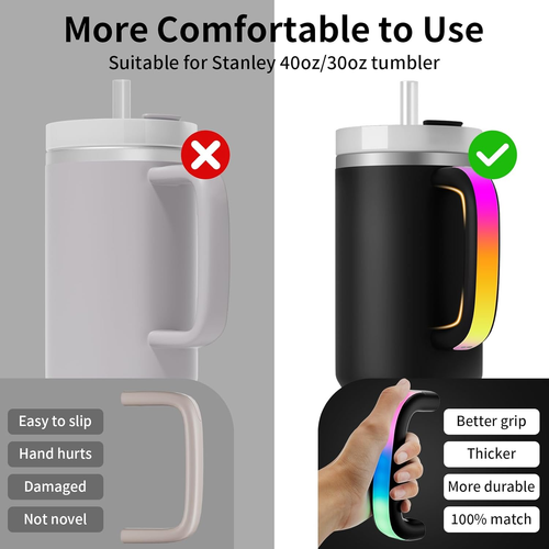 LED Light-Up Tumbler Handle