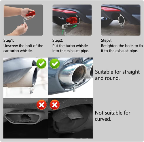 Turbo Whistle Muffler – Add a Sporty Sound to Your Car Instantly