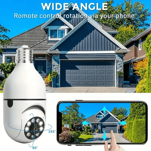 Smart  Light Bulb Security Camera