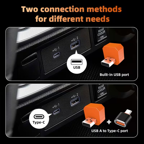 2026 Wireless CarPlay & Android Auto Adapter – Plug & Play Smart Driving