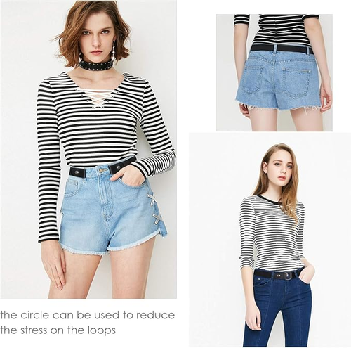 2pcs No Buckle Elastic Stretch Belt – Invisible Comfort for Everyday Wear