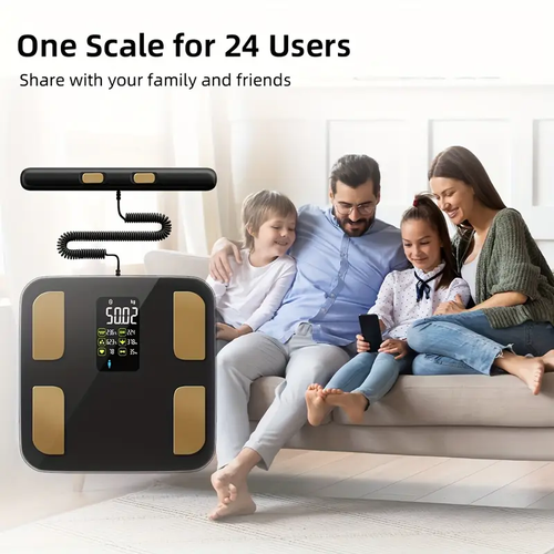 Smart 8-Electrode Body Fat Scale – Full Health Tracking,Smart Body Analyzer Scale