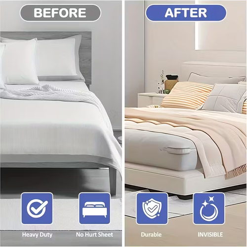 8 Pcs Bed Sheet Holder – Secure Sheets, Sleep Better