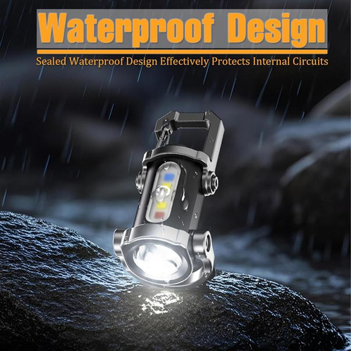 Buy one get one free.Mini Keychain Emergency Flashlight