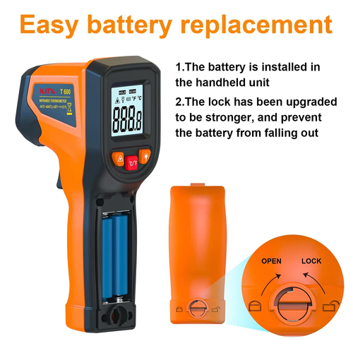 Non-Contact Infrared Thermometer – Fast & Accurate Temperature Reading