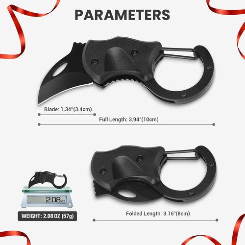 Mini Folding Knife Keychain – Compact EDC Pocket Tool