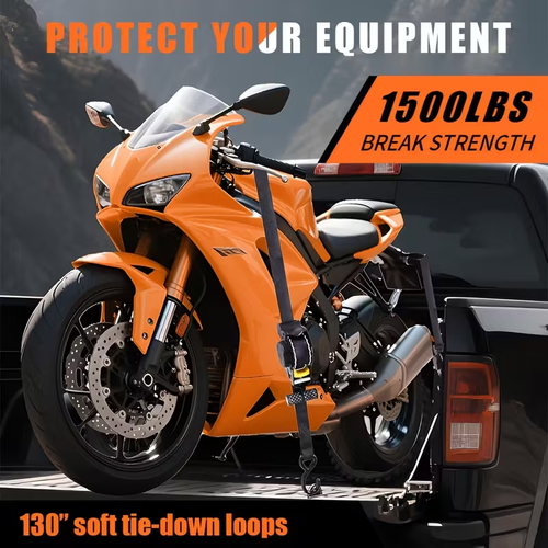 Retractable Ratchet Strap – One-Click Secure Strong & Smart Cargo Tie-Down